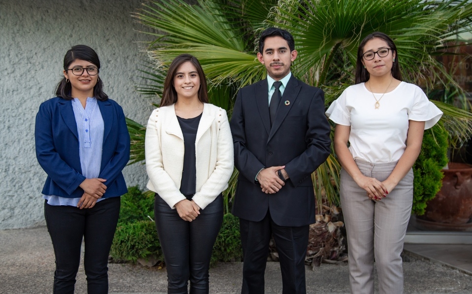 Yaniré Pérez, Dafna Ubilla, Raúl Montiel y Iyari Palomares. Foto: Carlos Dayan Aparicio.