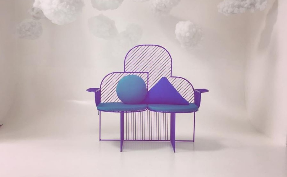 El escultórico diseño del Cloud Bench de Tonicie's lo convierte en una obra de arte funcional. (Bend Goods).