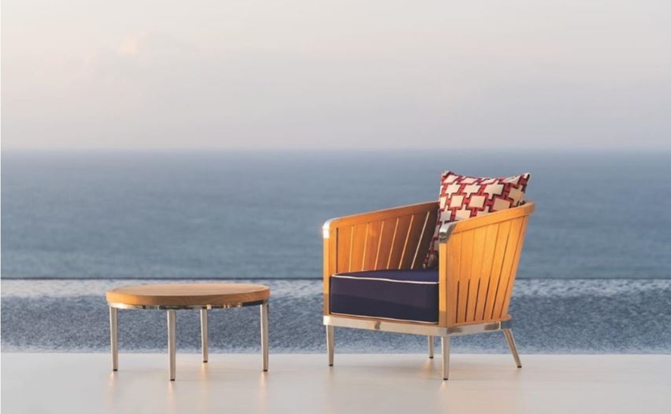 Lo último del verano fue de Indian Ocean con el mobiliario de exteriores Cruise Collection. (Imagen cortesía Indian Ocean).