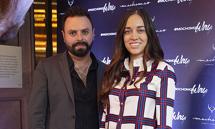 Checo Morales y Veronica Guizar