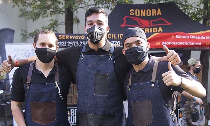 Raul de la Mora, Alejandro Guzman y Eduardo Zorrilla