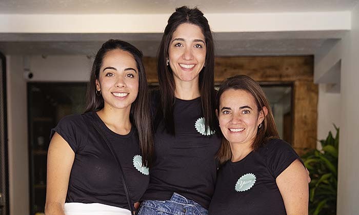 Negly Lobo, Cristina Carrito y Maria Fernanda Lobo