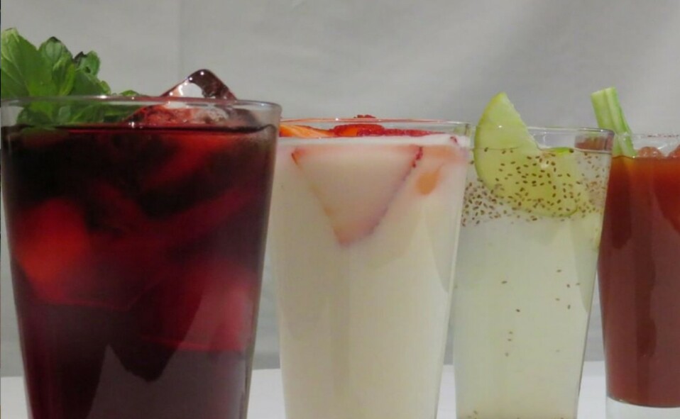 Y si no te gusta el alcohol, nada mejor que sus bebidas refrescantes de temporada / Cortesía
