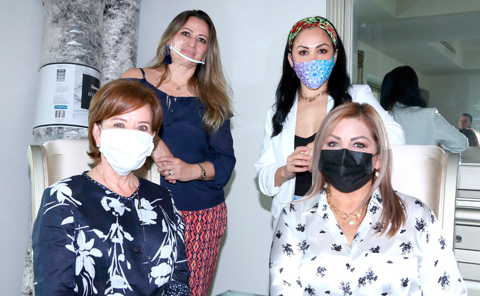 Sandra, Sandra, Rosina y Vero