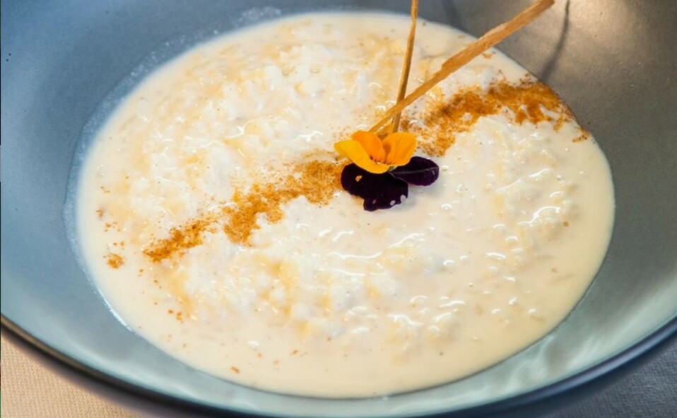 Y para seguir con el postre el tradicional Arroz con leche / Cortesía