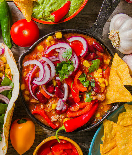 Para la noche mexicana puedes seguir estas recetas para preparar platillos típicos mexicanos vegetarianos. Foto: Archivo