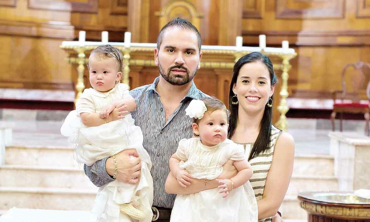 VÍctor Manuel Garza, Juan Antonio Capistrán, María Andrea Capistrán y Marcela Ostos / Foto: FERMÍN RODRÍGUEZ
