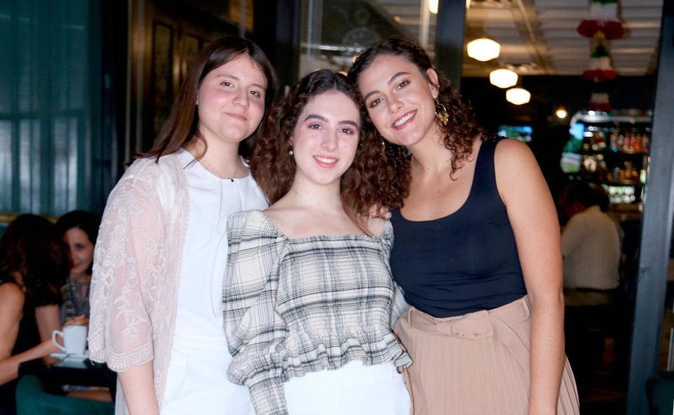 Lucía, Sara y Lorena