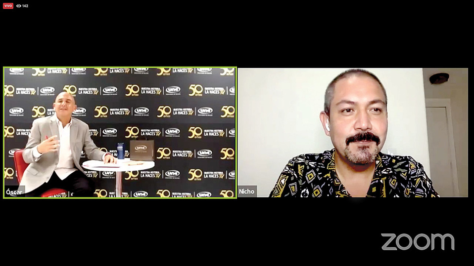 Oscar Schekaibán y Nicho Peña/ Foto: Cortesía