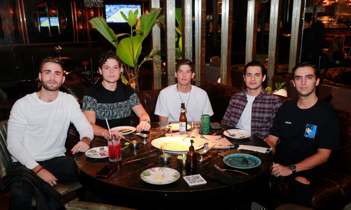 Otto Clausen, Diego Mason, Ángel Bours, Sergio Monteverde y Sammy Clausen  / Foto: Daniel Saldívar y Omar Valdez