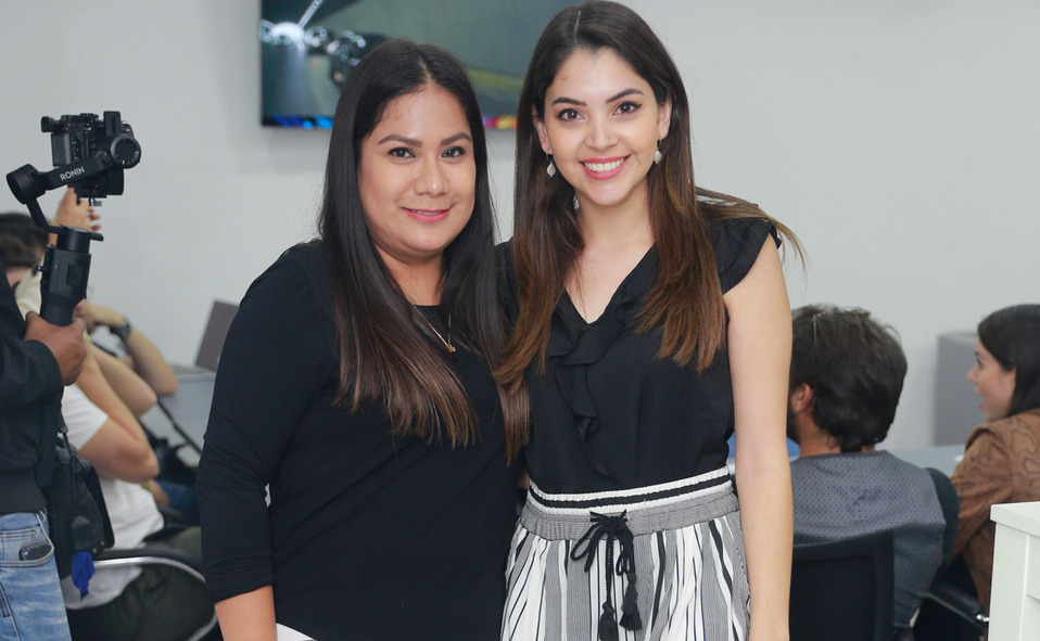 Alejandra Galaviz  y Ana Cristina Chávez