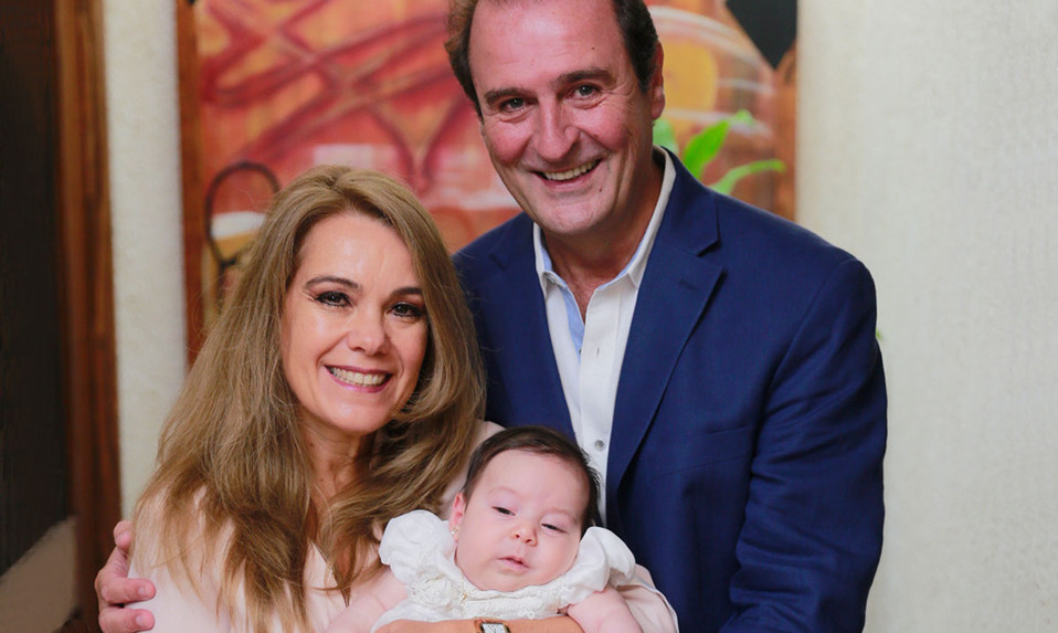 Cristina Martínez de Iga, Pedro Iga y Valentina Delgado Iga / Fotos: Daniel Saldívar