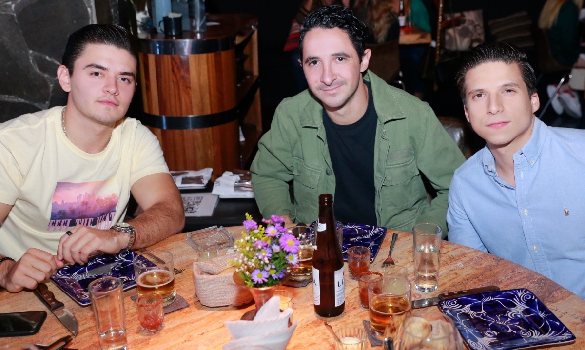 Sebastián García, Patricio Salinas y Magid Assad  / Foto: Daniel Saldívar y Omar Valdez