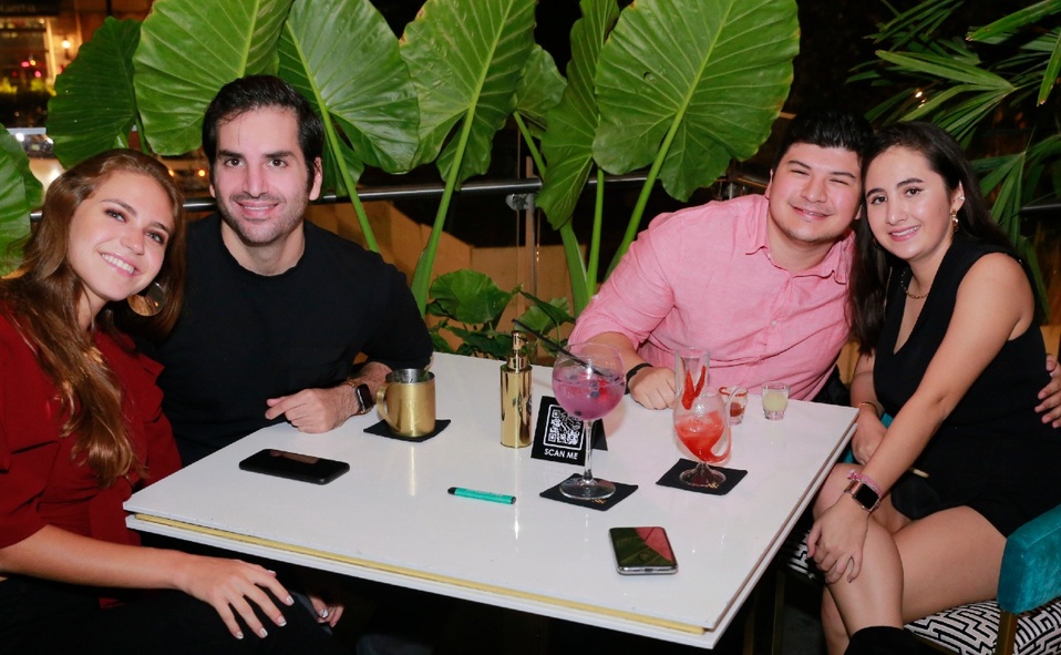 Paola González, Steven Manllo, Salvador Espinosa y Samantha Sepúlveda  / Foto: Daniel Saldívar y Omar Valdez