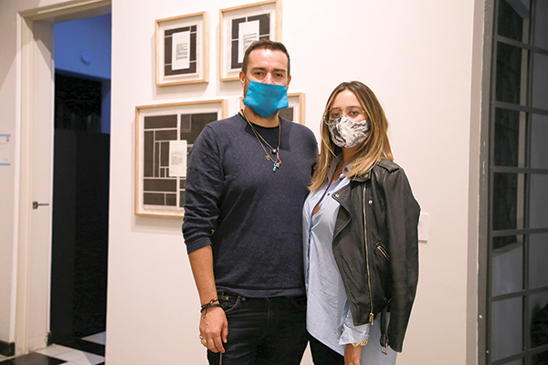 Óscar Barrera y Christianne Sandoval