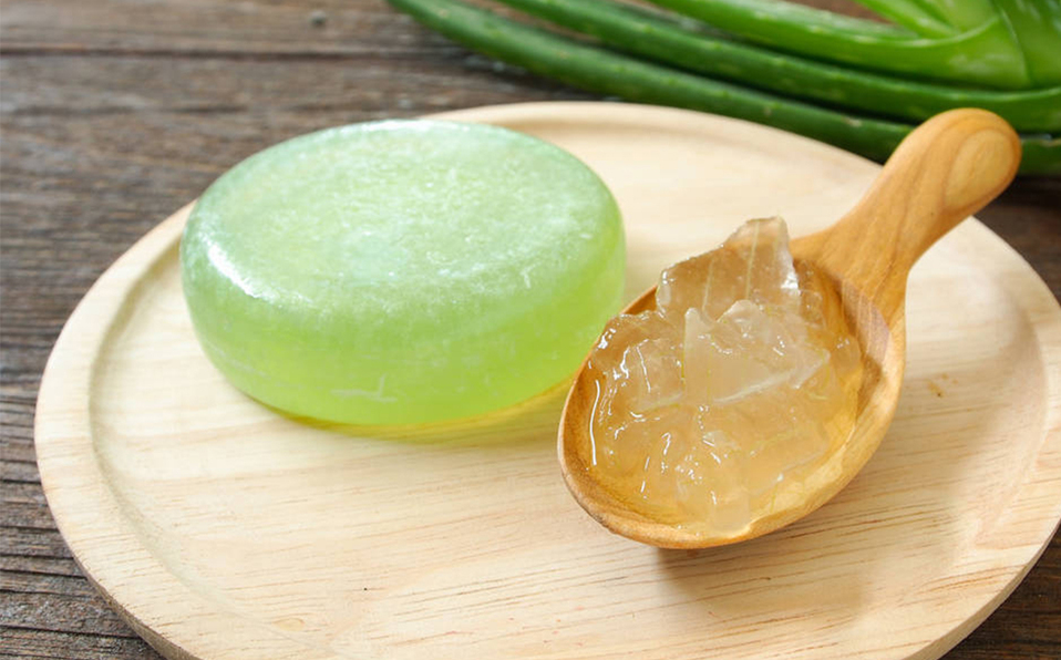 Jabón de aloe vera