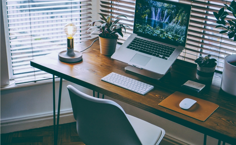 Espacio de trabajo en casa