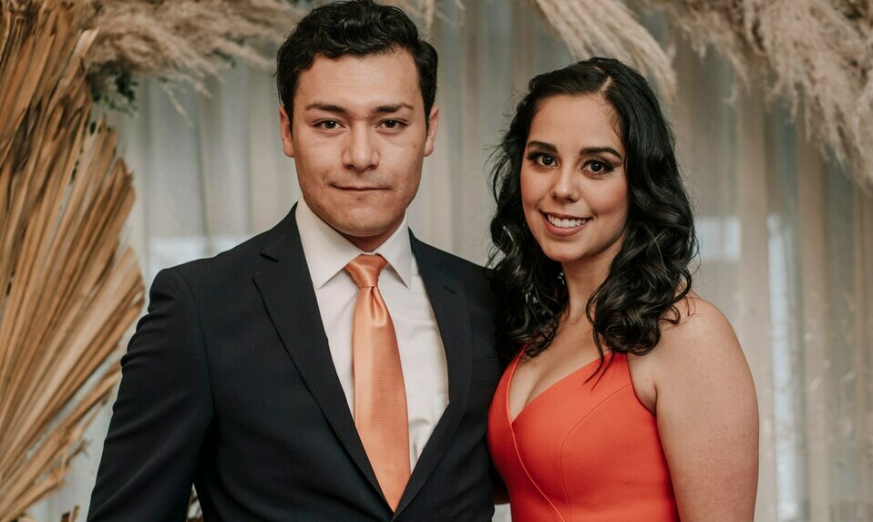 Jorge Sadot y Vanessa Butrón. Foto: @espinozaphotography.