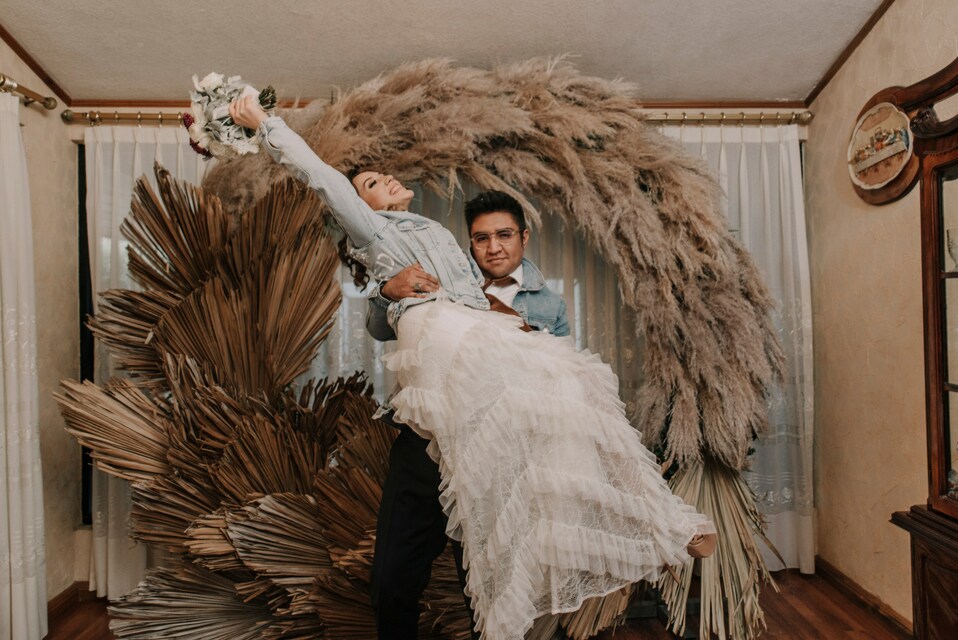Zuleth Butrón y José María Carrazco. Foto:@espinozaphotography