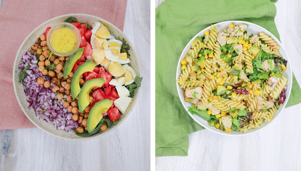 Aprende a preparar estas deliciosas y originales ensaladas. Fotografía de IG: @yovana