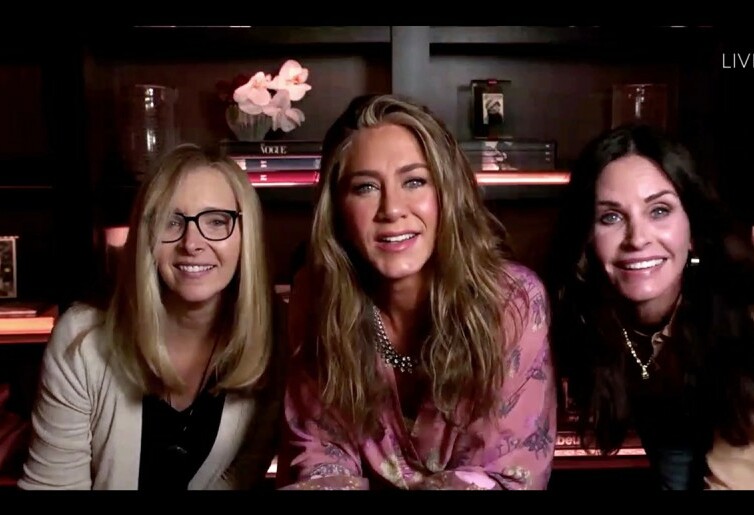 Lisa Kudrow, Jennifer Aniston y Courtney Cox.