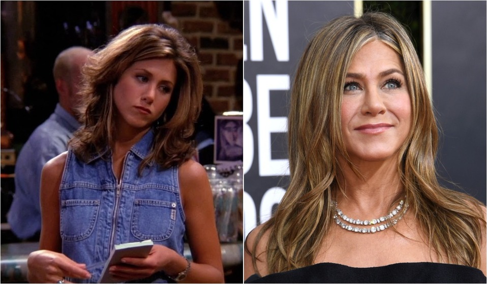 Rachel Green: La única que ha permanecido en pantalla (y con mucho éxito) es Jennifer Aniston, quien recientemente fue nominada al Emmy por "Good morn