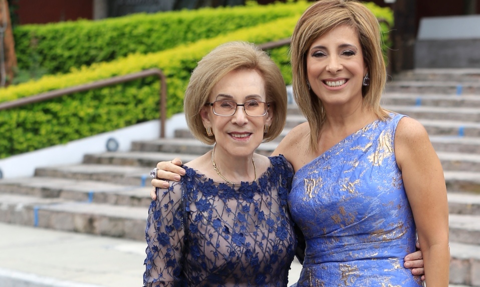 Amparo Flores de Filizola y Cecilia Filizola de Llaguno / Foto: Daniel Saldívar