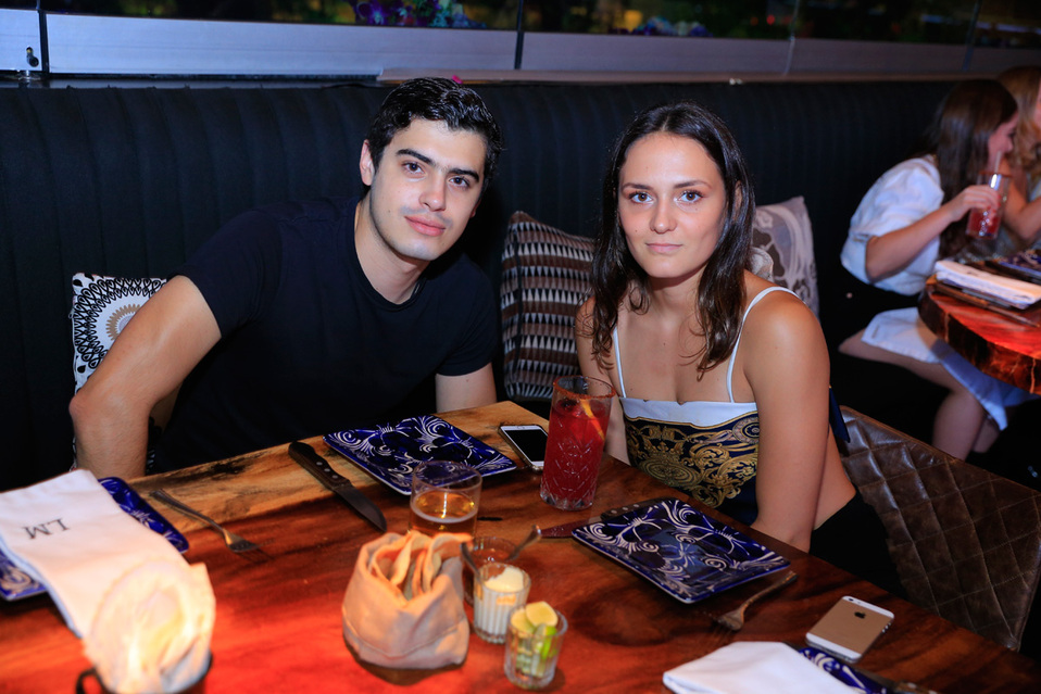 Diego de la Torre y Daniela Mendirichaga
