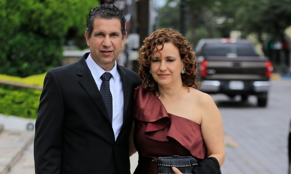 Esteban Llaguno e Irma Lilia Llaguno / Foto: Daniel Saldívar
