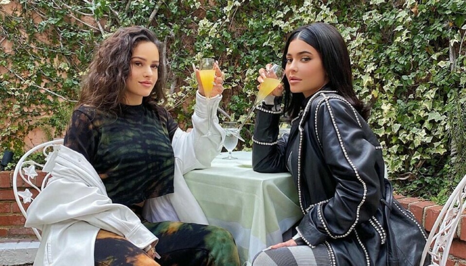 Rosalía y Kylie Jenner y su amistad revelada en fotos (Foto: Instagram)
