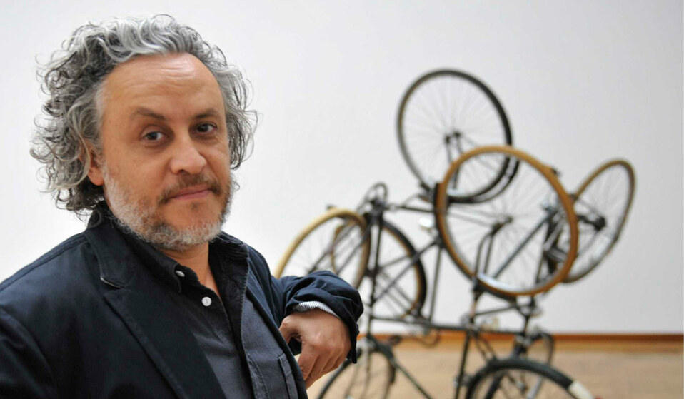 El artista Gabriel Orozco es uno de los más reconocidos del país.