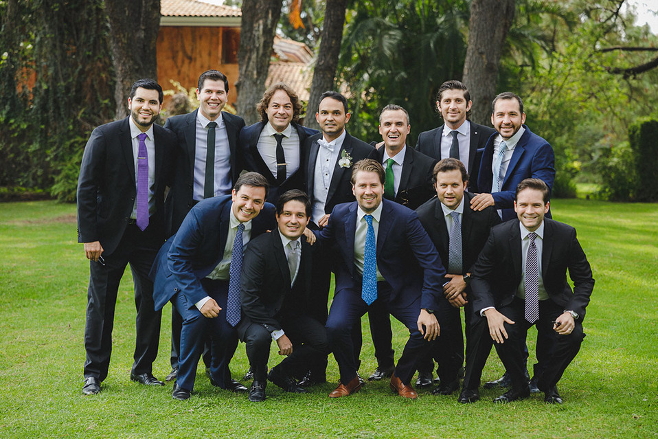 Amigos del novio