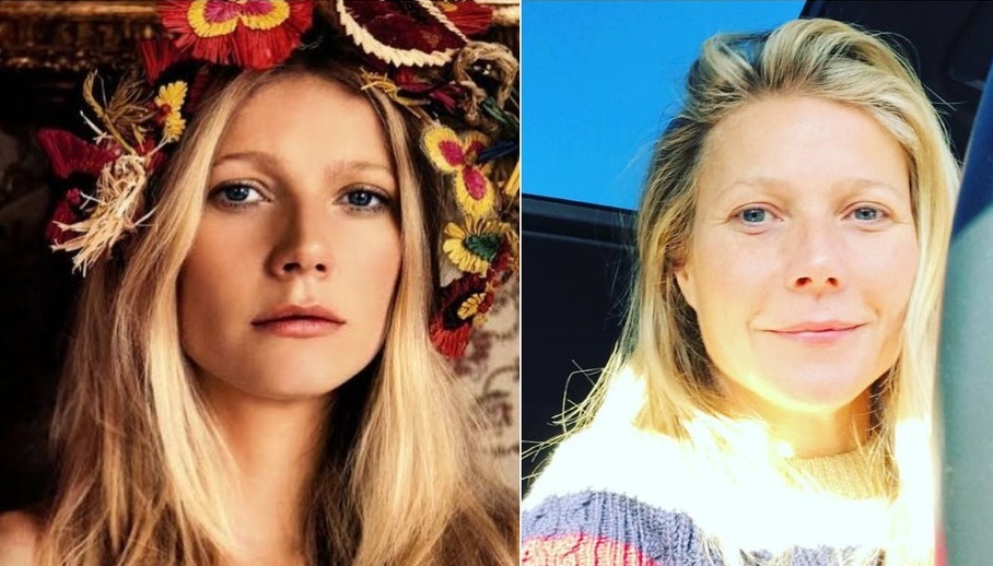 Gwyneth Paltrow: Al antes y después de la actriz (Foto: Instagram)
