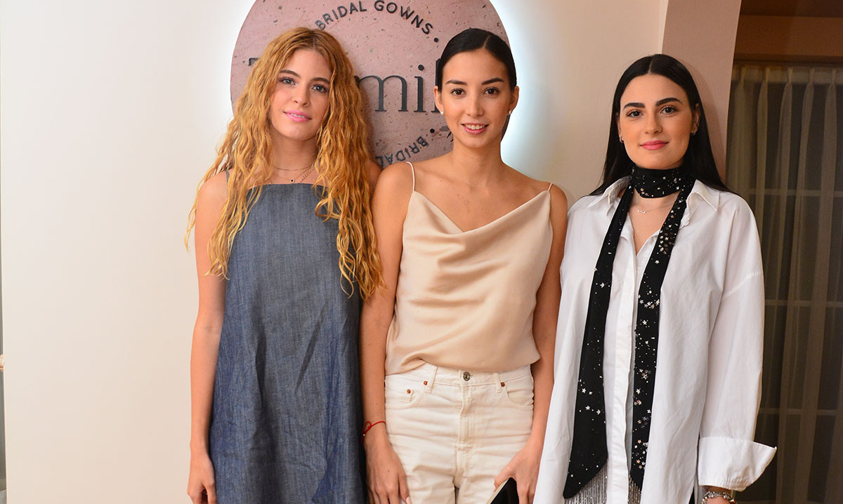 Isbella Larios,Emma Cantón e Ilse González