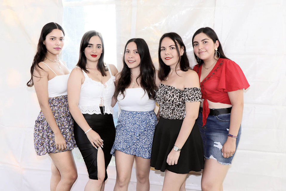 María Sánchez, Sthefanny Sánchez, María Hervert y Johana Salazar / Dennis Hernández