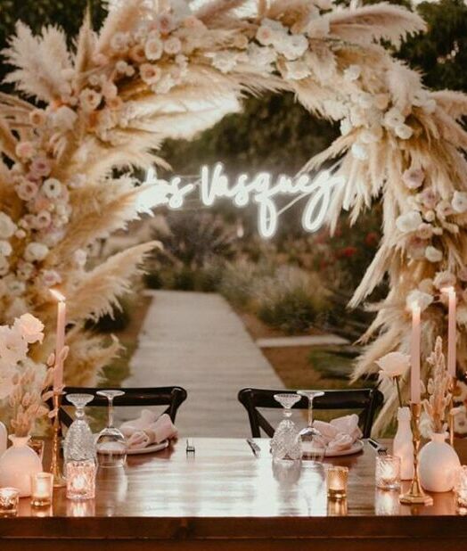 Tendencias de decoración para bodas en otoño