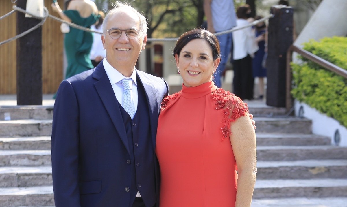 Rodrigo Salinas y María Padilla de Salinas, papás del novio /Foto: Daniel Saldívar