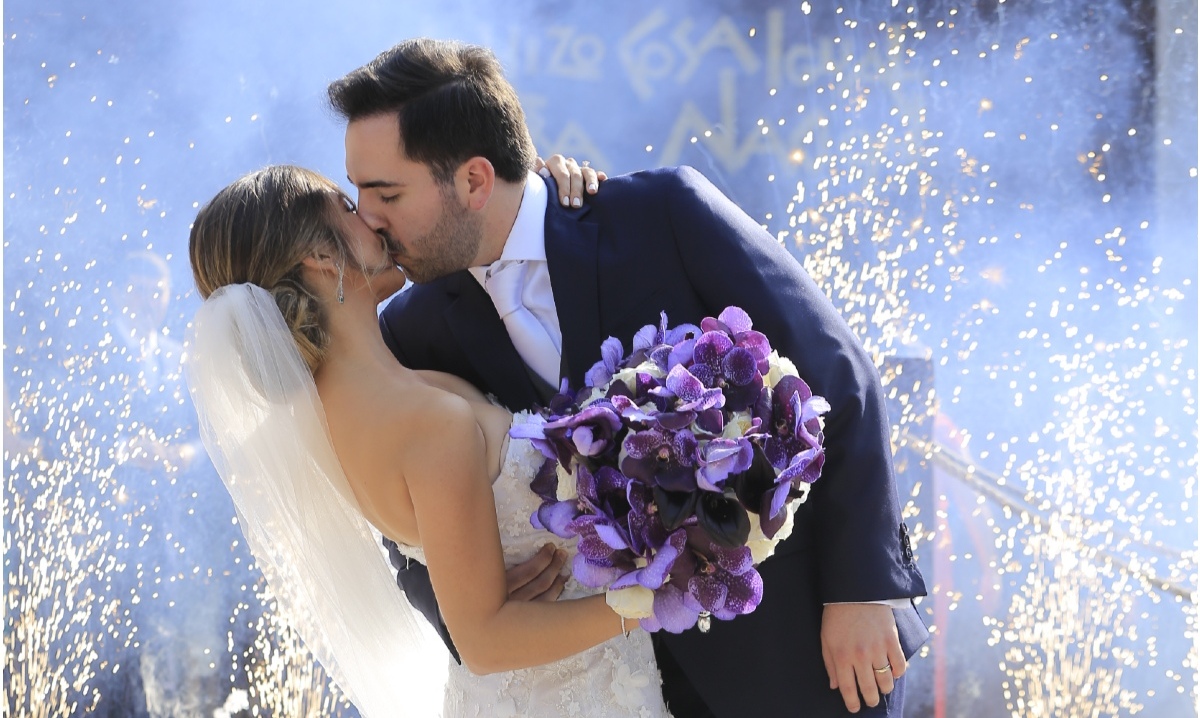 Dina María Bazán y Rodrigo Salinas /Foto: Daniel Saldívar