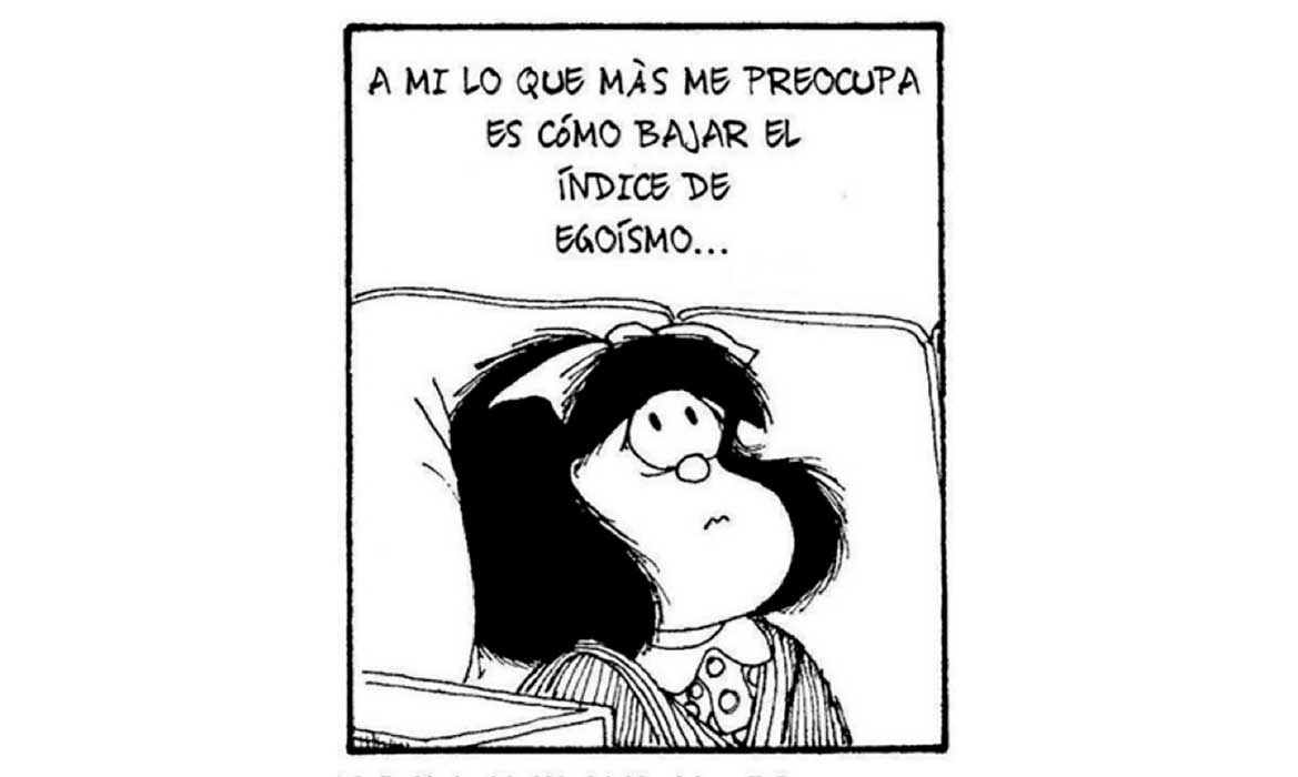Aunque es una tira cómica, hace una ctícia política y social