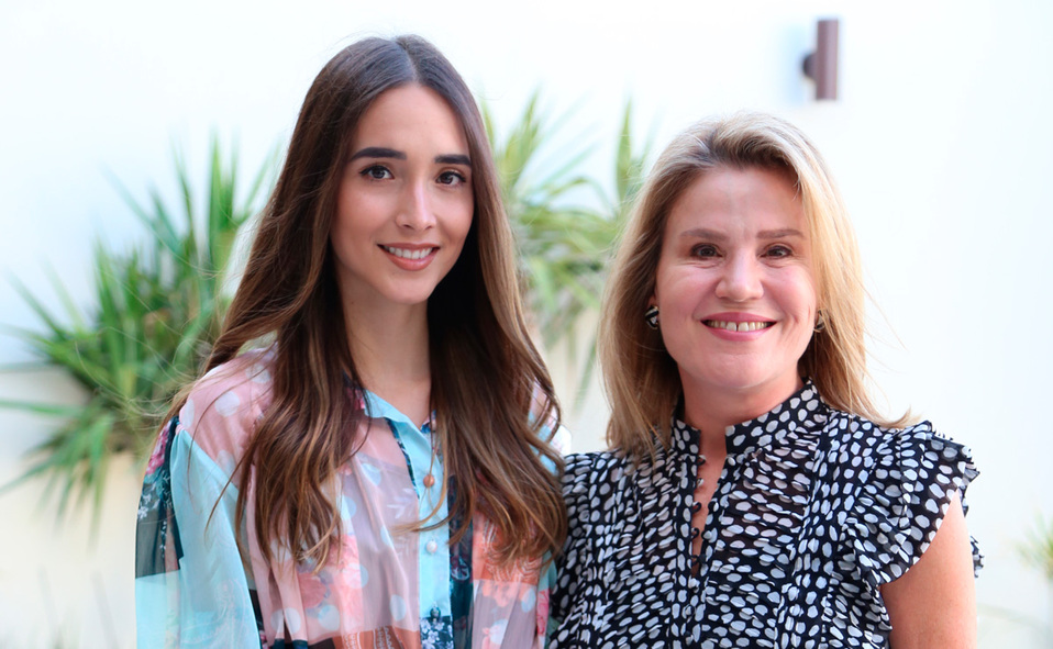 Andrea y Mónica