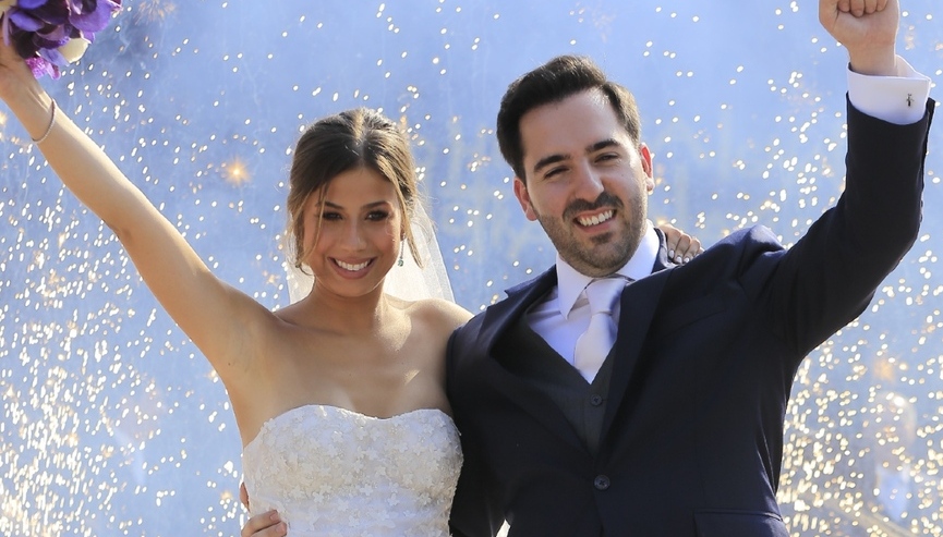 Dina María Bazán y Rodrigo Salinas /Foto: Daniel Saldívar