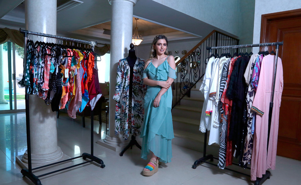 Eugenia Dueñes es la creadora de la boutique Nia, especializada en trajes de baño (Fotos: Jaime Jiménez)