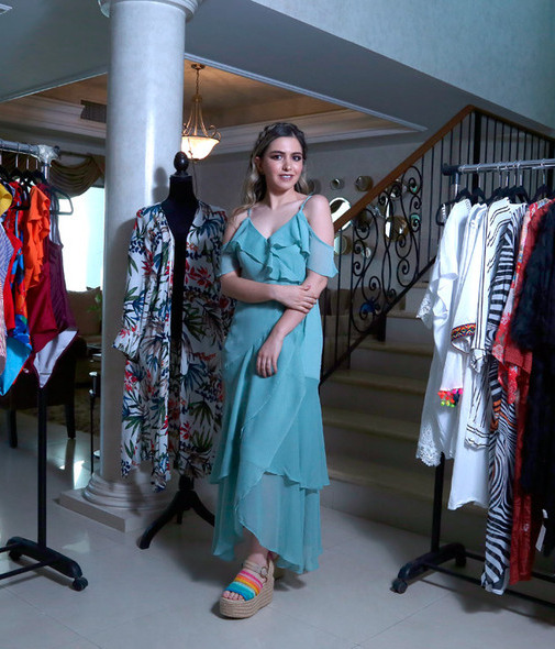 Eugenia Dueñes es la creadora de la boutique Nia, especializada en trajes de baño (Fotos: Jaime Jiménez)