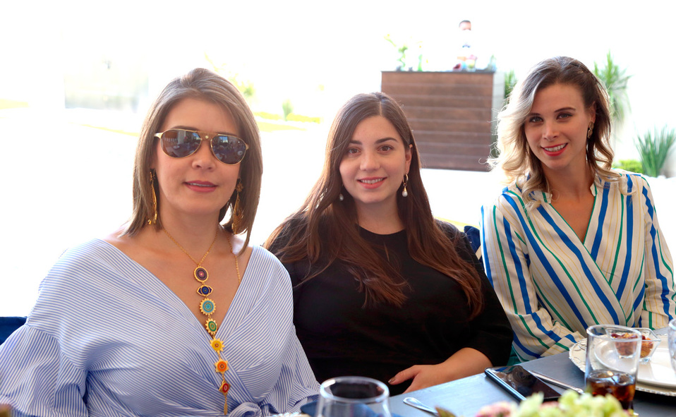 Martha, Natalia y Marisol