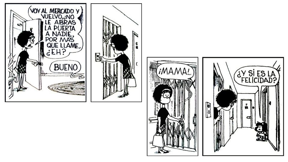 Quino dejó de dibujar a la pequeña de cabello netro el 25 de junio de 1973