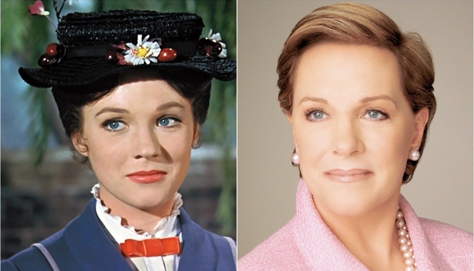 Julie Andrews cumple 85 años: El antes y después de Mary Poppins (Foto: Instagram)