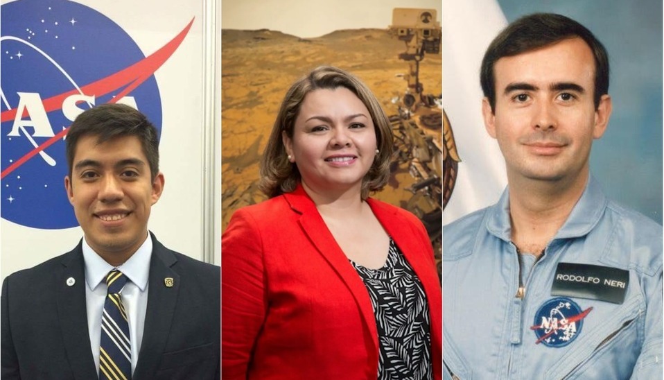 Mexicanos que han sido reclutados por la NASA (Foto: Instagram)