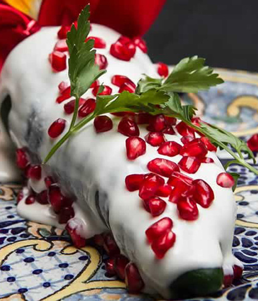 Conoce el maridaje perfecto para los chiles en nogada (Foto: Cortesía)
