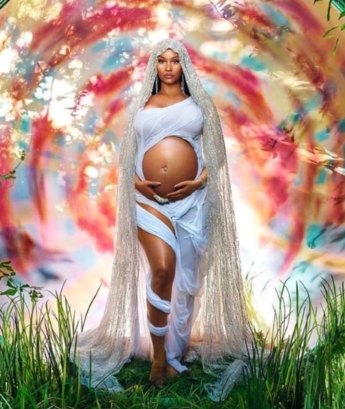 Nicki Minaj le da la bienvenida a su primer bebé (Foto: Instagram)
