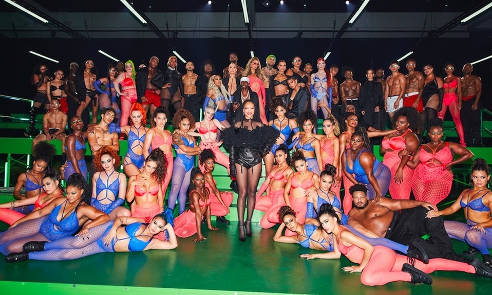 Rihanna y sus modelos